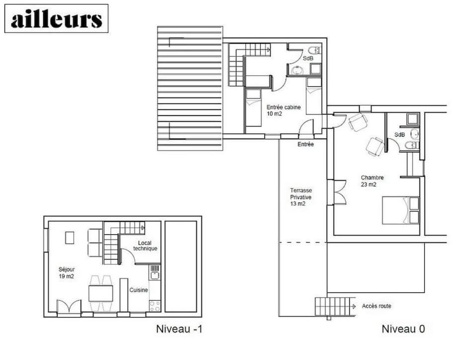 Chalet Ailleurs Appartement A Molines En Queyras Exterior foto